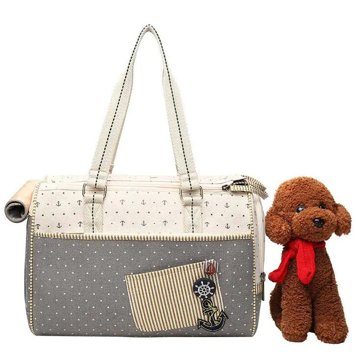 Canvas Comfort Pet Tote - Premium Bag