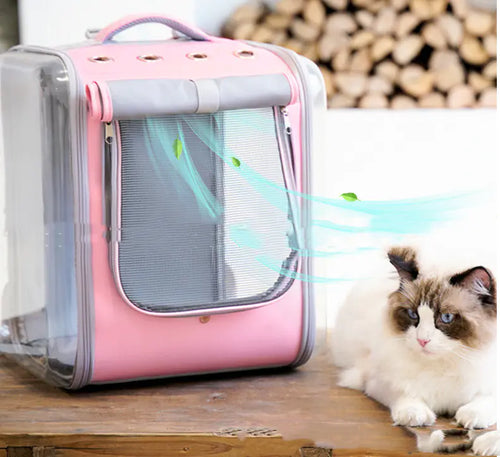 Breathable Space Capsule Portable Cat Carrier Bag